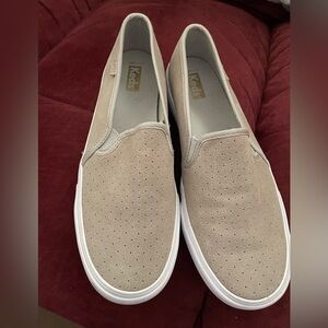 Keds Double Decker Houndstooth Suede Slip-On